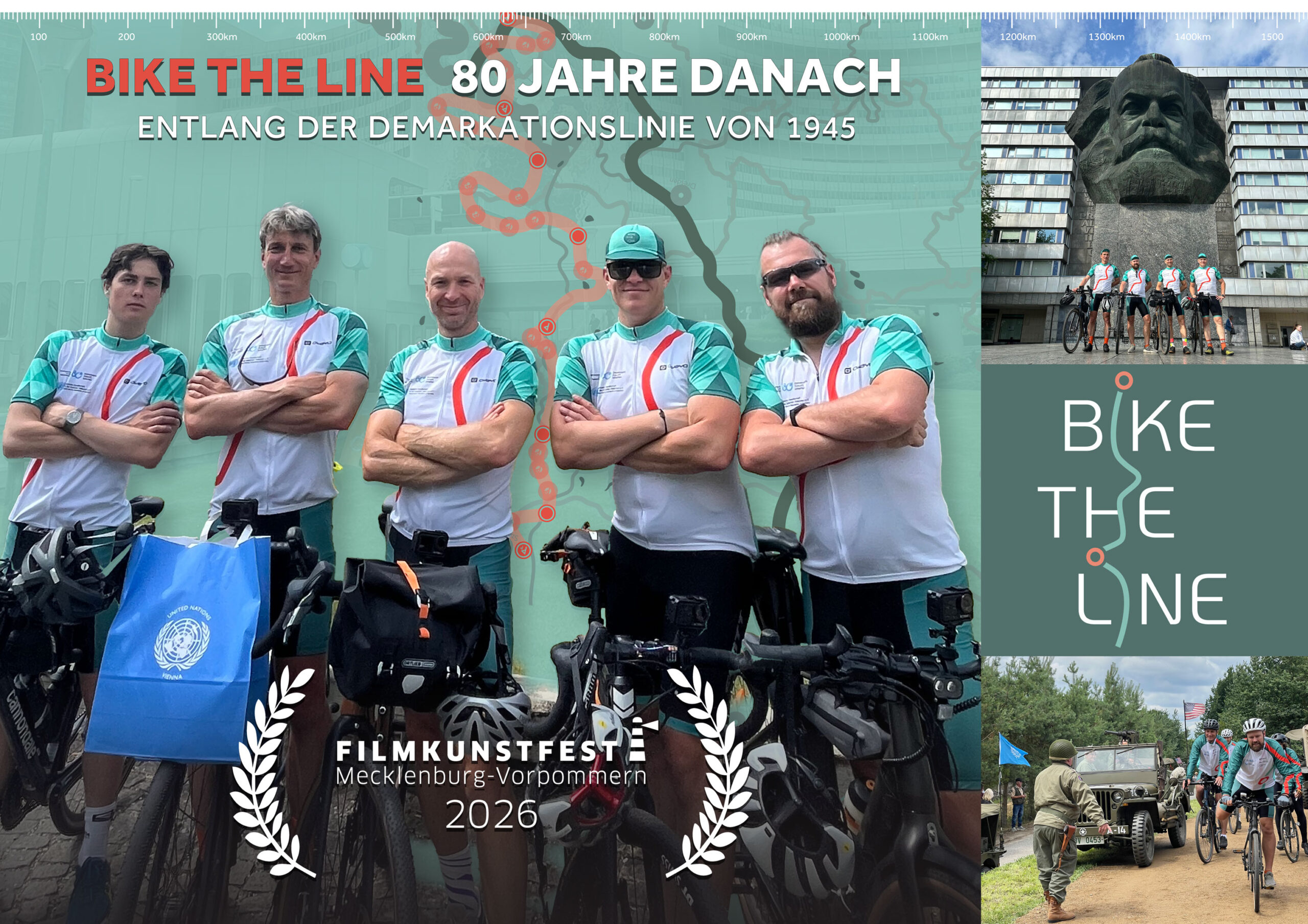 Bike the Line Plakat 2026 quer scaled